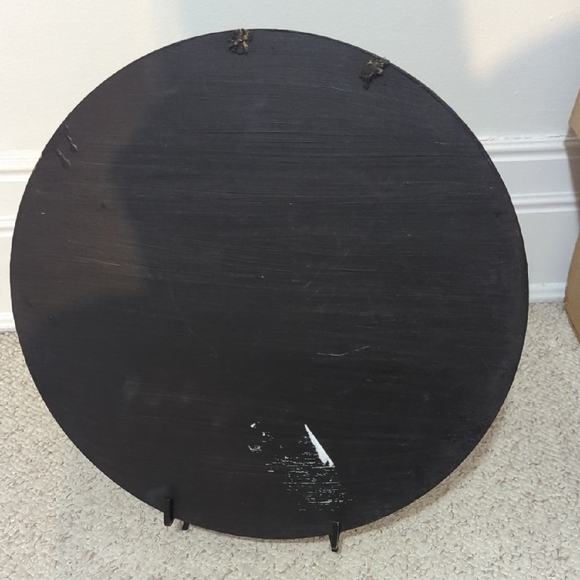 Guinness Black and Gold Round Sign - Picture 3 of 4